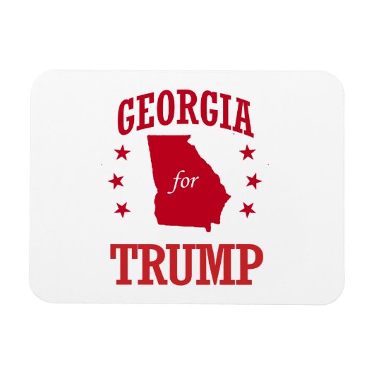 GEORGIEN FÜR DONALD TRUMP MAGNET (Horizontal)