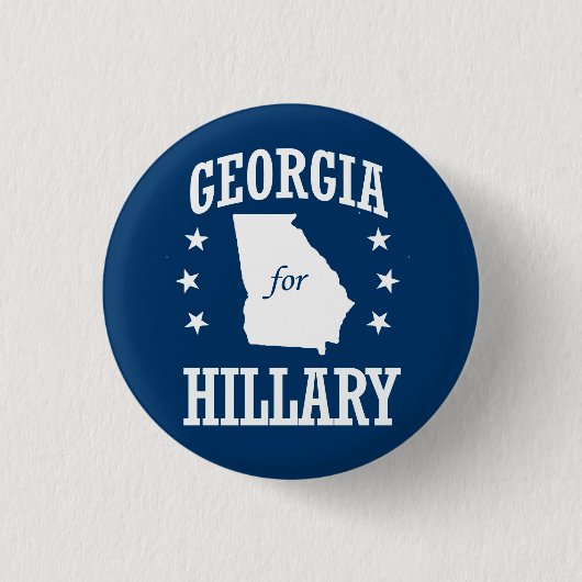 GEORGIEN FÜR HILLARY BUTTON (Vorderseite)