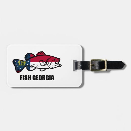 Georgien Gepäckanhänger (Vorderseite horizontal)