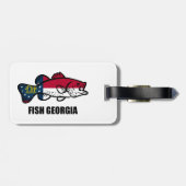 Georgien Gepäckanhänger (Rückseite horizontal)