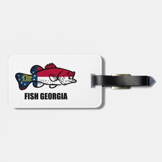 Georgien Gepäckanhänger (Rückseite horizontal)