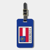 Georgien Gepäckanhänger (Vorderseite vertikal)