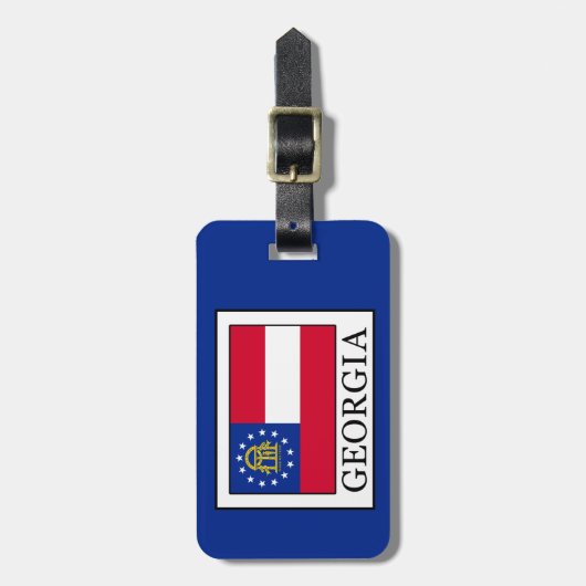 Georgien Gepäckanhänger (Vorderseite vertikal)