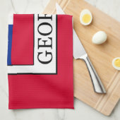 Georgien Geschirrtuch (Viertel Falte)