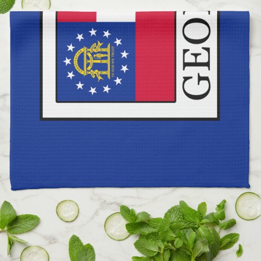 Georgien Geschirrtuch (Gefaltet)