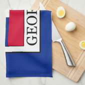 Georgien Geschirrtuch (Viertel Falte)