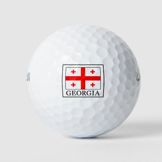Georgien Golfball (Vorderseite)