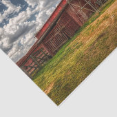 Georgien Großer Roter Stall mit Wasserturm Seidenpapier (Ausschnitt)