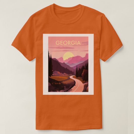 GEORGIEN - Hemd 3 T-Shirt (Design vorne)