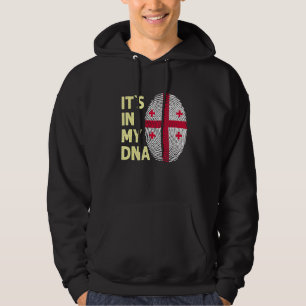 Georgien in meinem DNA-Georgien-Flaggenteam Georgi Hoodie
