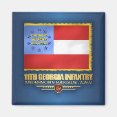 Georgien-Infanterie Magnet (Vorne)