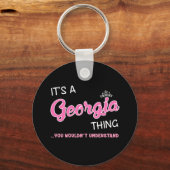 Georgien ist etwas, das man nicht verstehen würde schlüsselanhänger (Vorderseite)