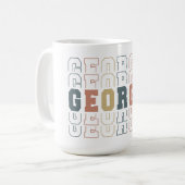 Georgien Kaffeetasse (Vorderseite Links)