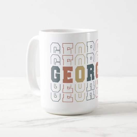 Georgien Kaffeetasse (Vorderseite Links)
