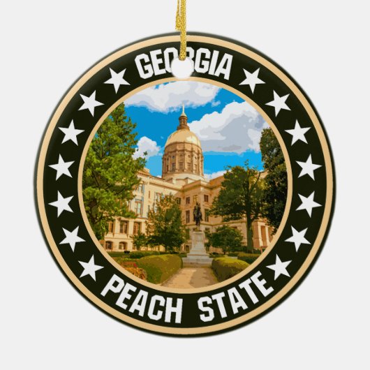 Georgien Keramik Ornament (Hinten)