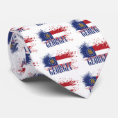 Georgien Krawatte (Gerollt)