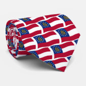 Georgien-Krawatte Krawatte (Gerollt)