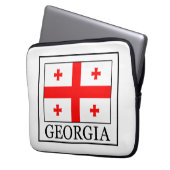 Georgien Laptopschutzhülle (Vorderseite Links)