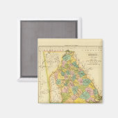 Georgien Magnet (Vorderseite/Rückseite)
