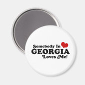 Georgien Magnet (Vorderseite/Rückseite)
