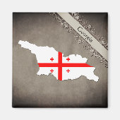 Georgien Magnet (Vorne)