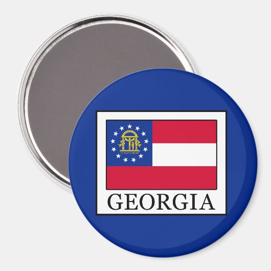 Georgien Magnet (Vorderseite/Rückseite)