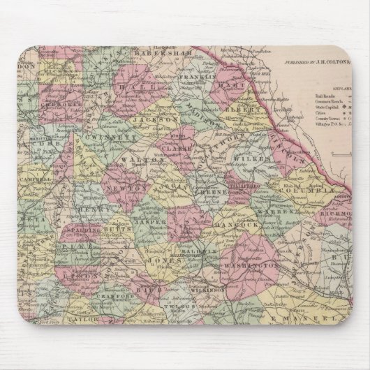 Georgien Mousepad (Vorne)