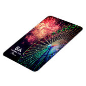 Georgien: Nationale Messe, Perry GA Magnet (Linke Seite)