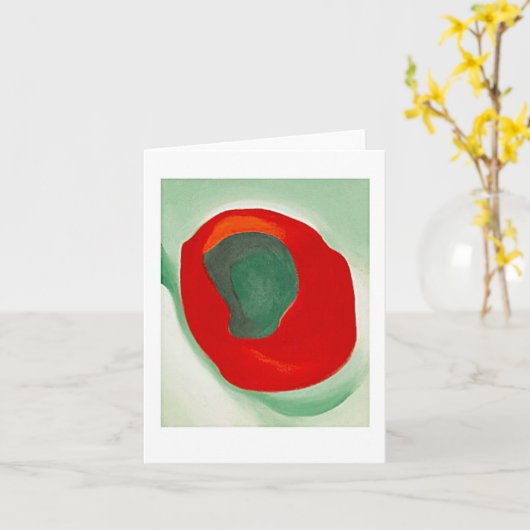 Georgien O'Keeffe Karte (Gelbe Blume)