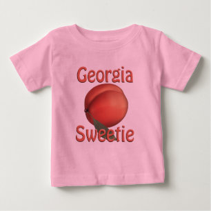 Georgien Peach Säugling T - Shirt