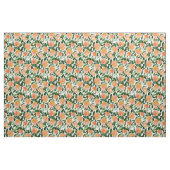 GEORGIEN PEACHT Aquarellfarben Pfirsichdruck Stoff (Yard (91,4 cm))