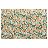GEORGIEN PEACHT Aquarellfarben Pfirsichdruck Stoff (Fat Quarter (45,7 x 55,9 cm))