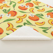 Georgien Pfirsiche & Pfirsichblüten Sherpadecke (3/4)