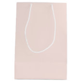 Georgien Pfirsichkunst Design. Mittlere Geschenktüte (Rückseite)
