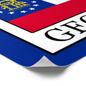 Georgien Poster (Ecke)