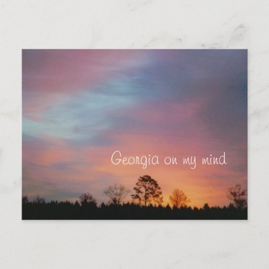Georgien Postkarte (Vorderseite)