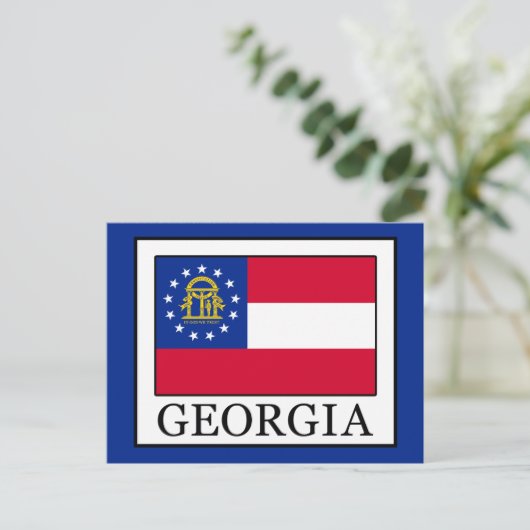 Georgien Postkarte (Stehend Vorderseite)