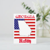 GEORGIEN POSTKARTE (Stehend Vorderseite)