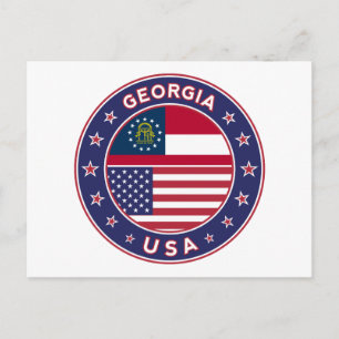 Georgien Postkarte