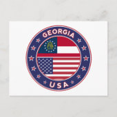 Georgien Postkarte (Vorderseite)