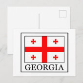 Georgien Postkarte (Vorne/Hinten)
