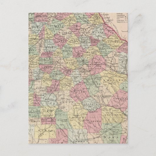 Georgien Postkarte (Vorderseite)