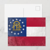 Georgien Postkarte (Vorne/Hinten)