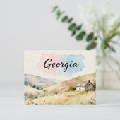 Georgien Postkarte (Stehend Vorderseite)