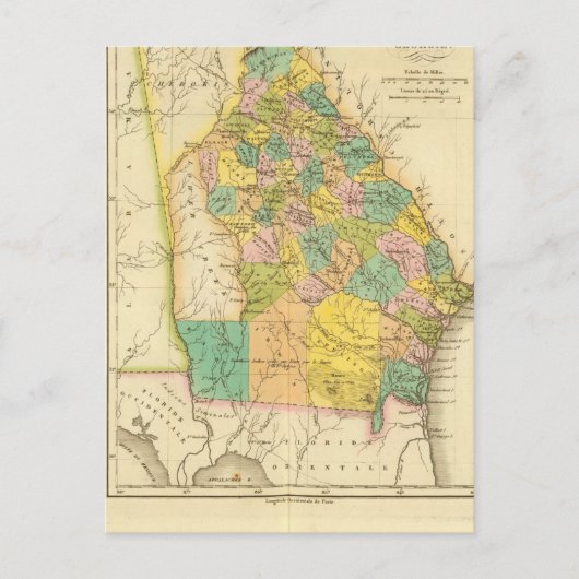 Georgien Postkarte (Vorderseite)