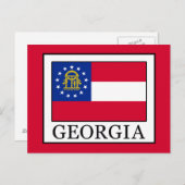 Georgien Postkarte (Vorne/Hinten)