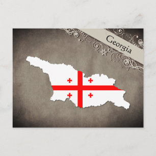 Georgien Postkarte
