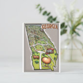 Georgien Postkarte (Stehend Vorderseite)