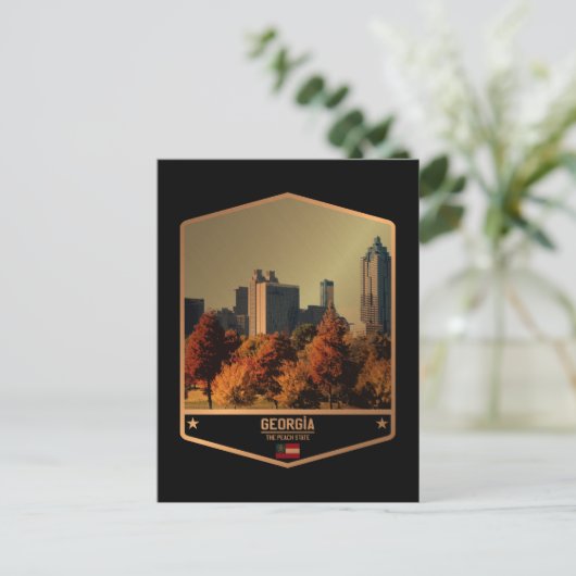 Georgien Postkarte (Stehend Vorderseite)