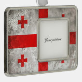 Georgien Rahmen-Ornament Silber (Rechts)